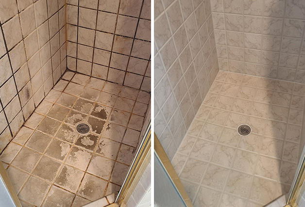 This Shower Looks Gorgeous Thanks to Our Nashville Tile and Grout