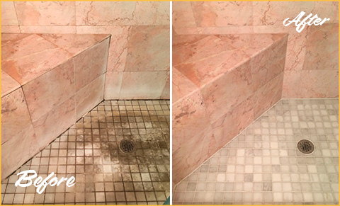 This Shower Looks Gorgeous Thanks to Our Nashville Tile and Grout Cleaners